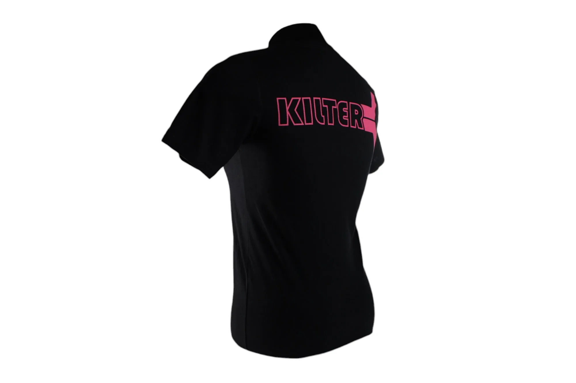 2024 Kilter Tee - Black - Front & Back Pink Graphic