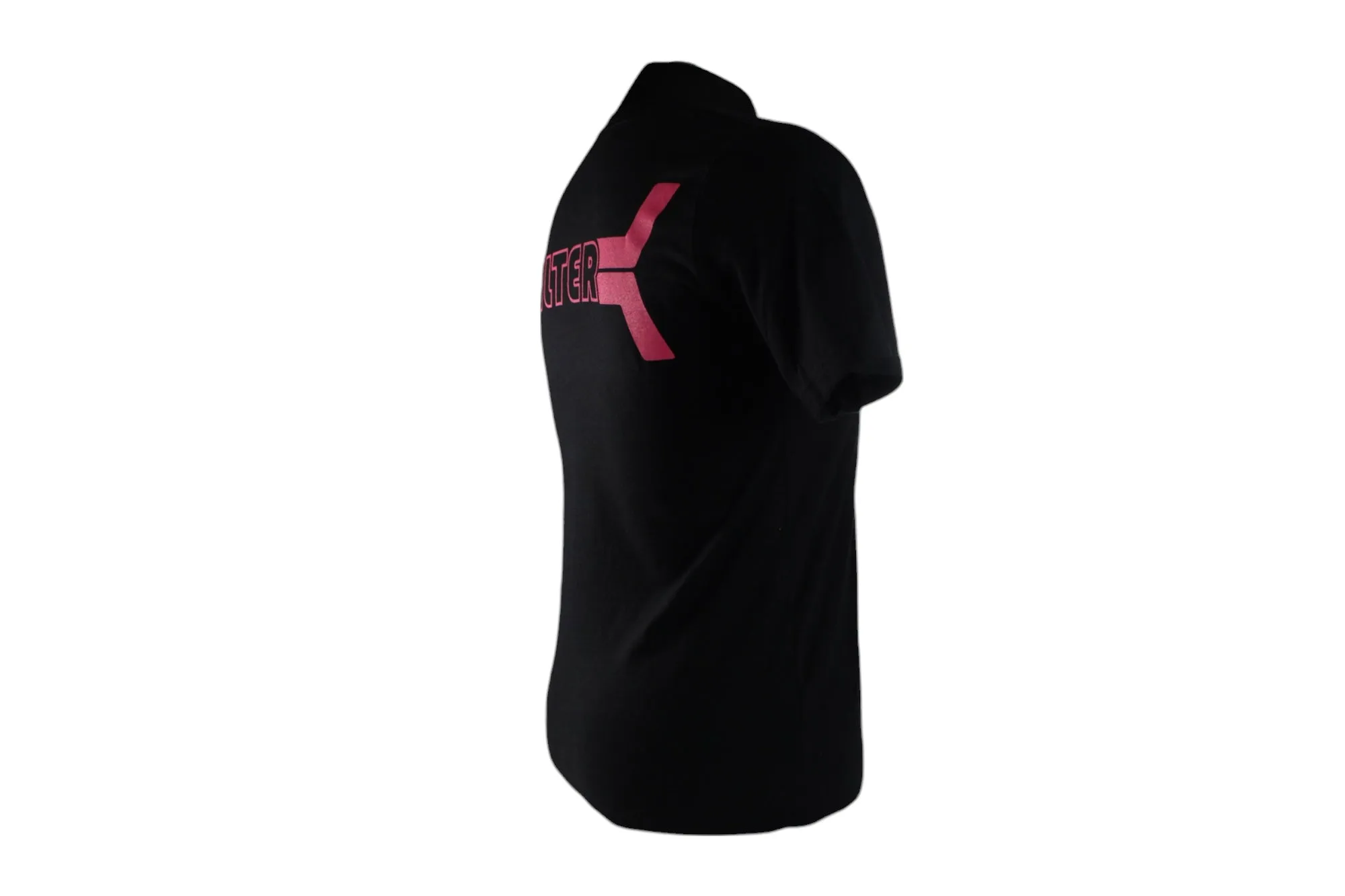 2024 Kilter Tee - Black - Front & Back Pink Graphic