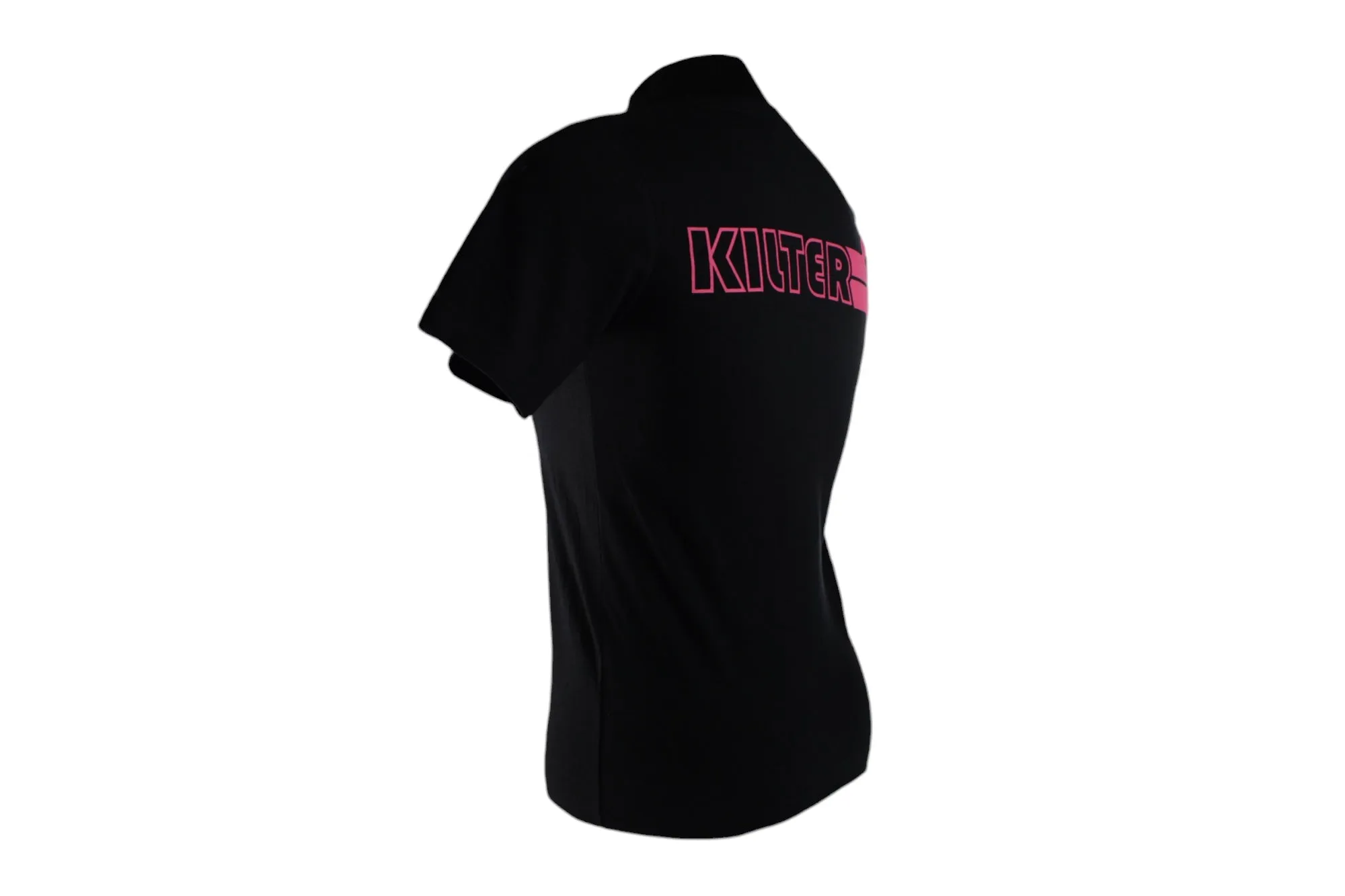 2024 Kilter Tee - Black - Front & Back Pink Graphic