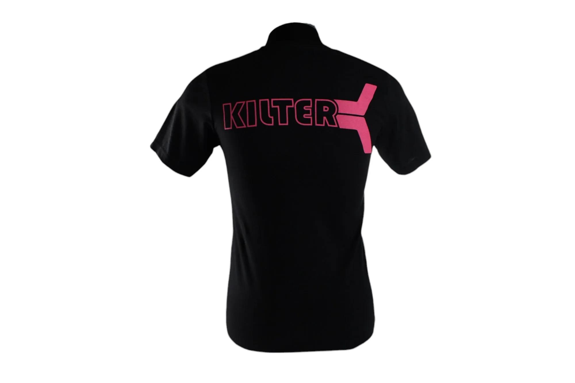 2024 Kilter Tee - Black - Front & Back Pink Graphic