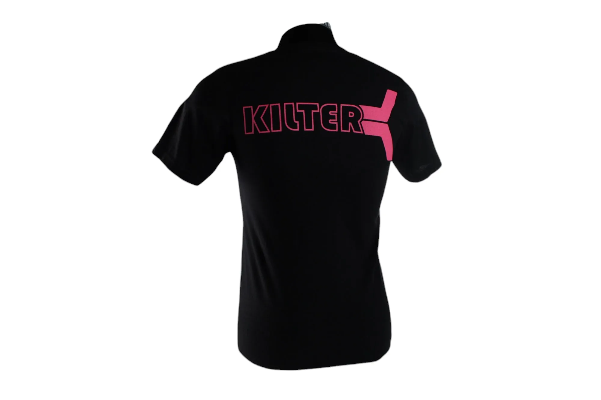 2024 Kilter Tee - Black - Front & Back Pink Graphic