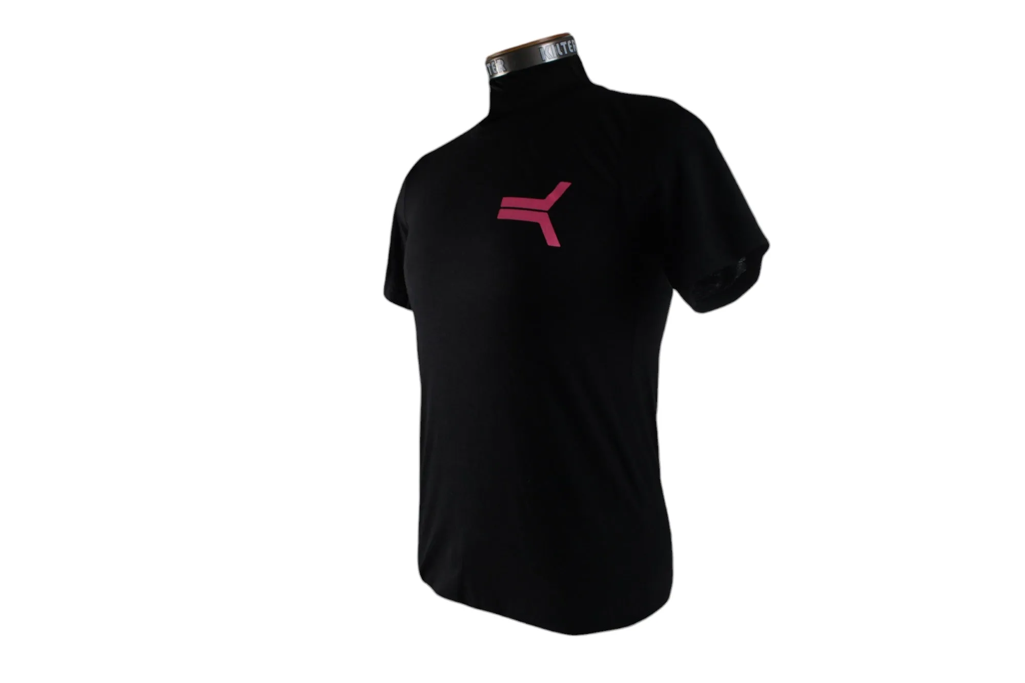 2024 Kilter Tee - Black - Front & Back Pink Graphic