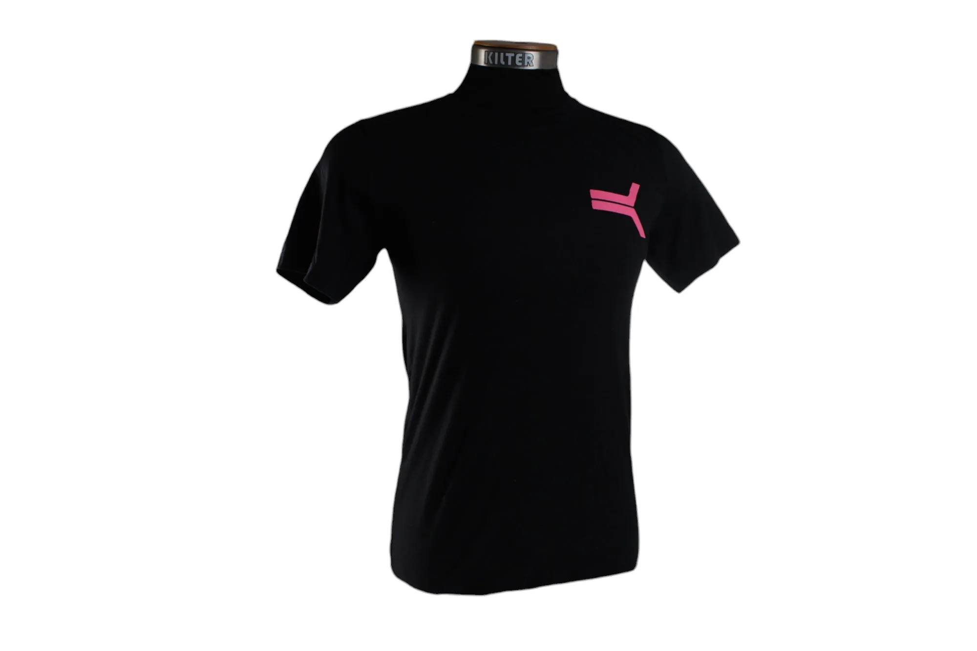 2024 Kilter Tee - Black - Front & Back Pink Graphic