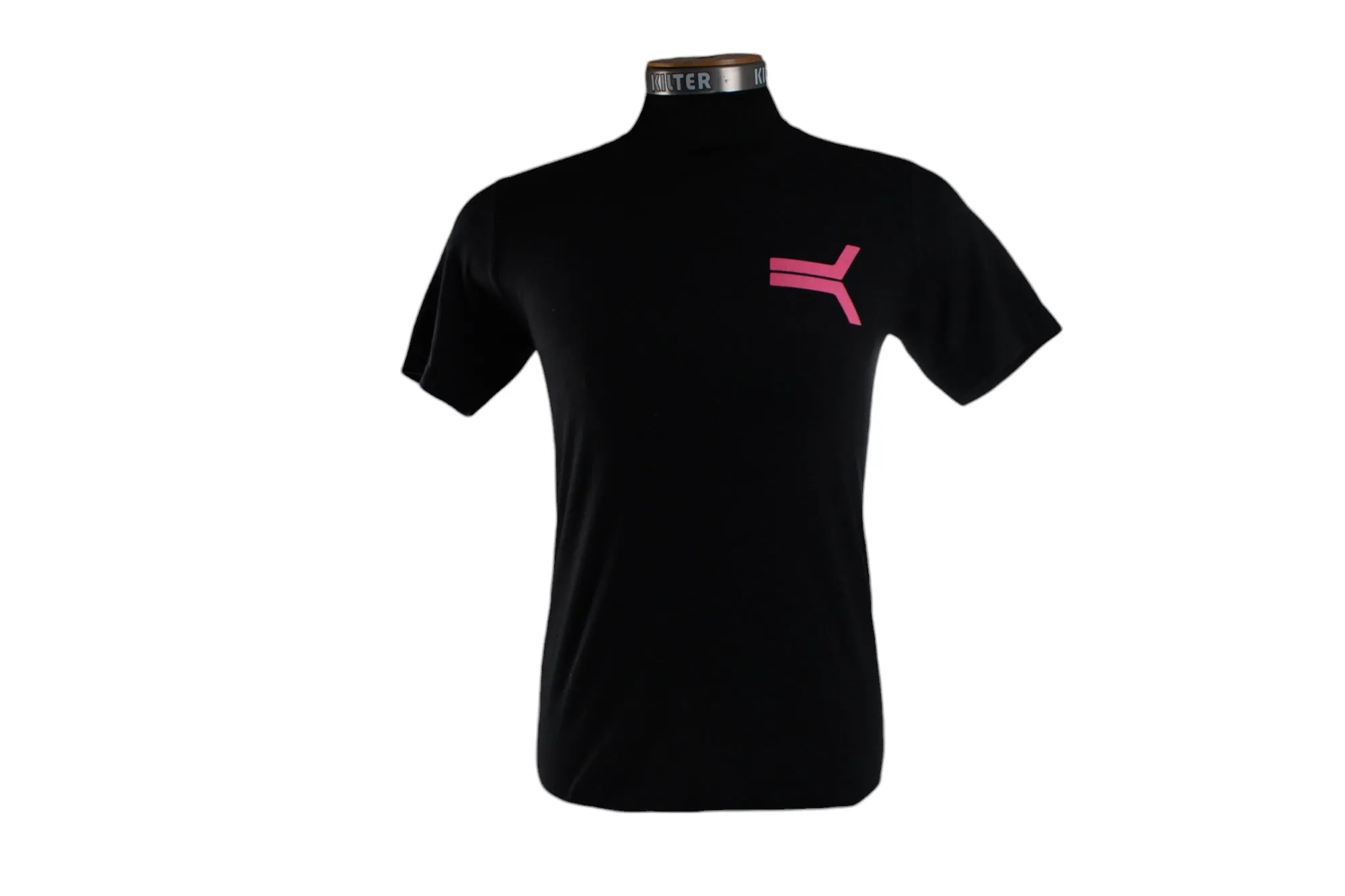 2024 Kilter Tee - Black - Front & Back Pink Graphic