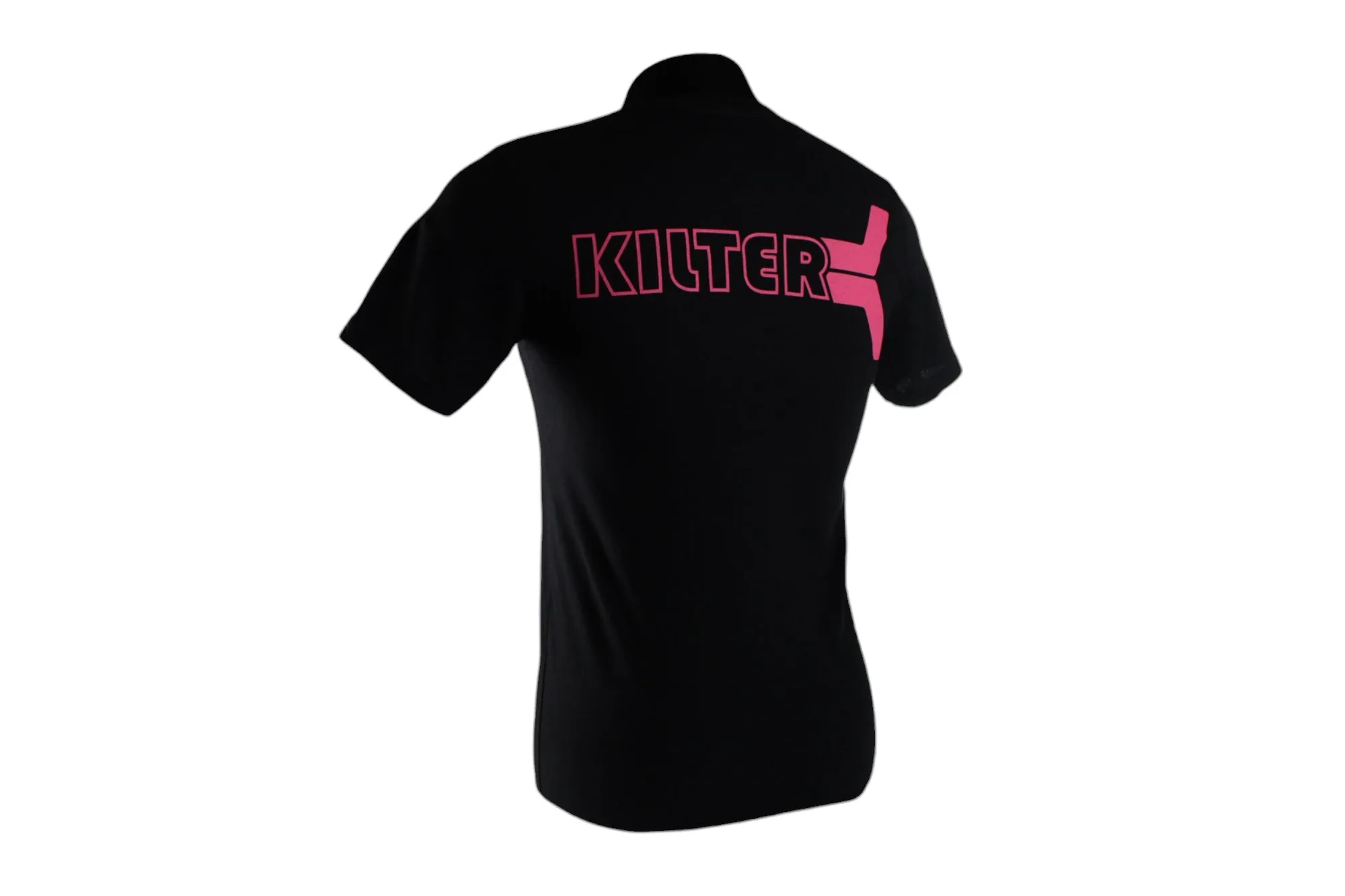 2024 Kilter Tee - Black - Front & Back Pink Graphic