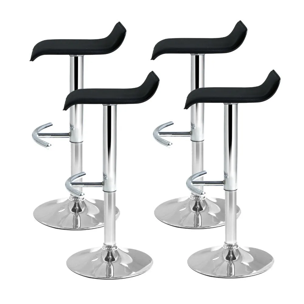 Bar Stools Set of 4 - Black