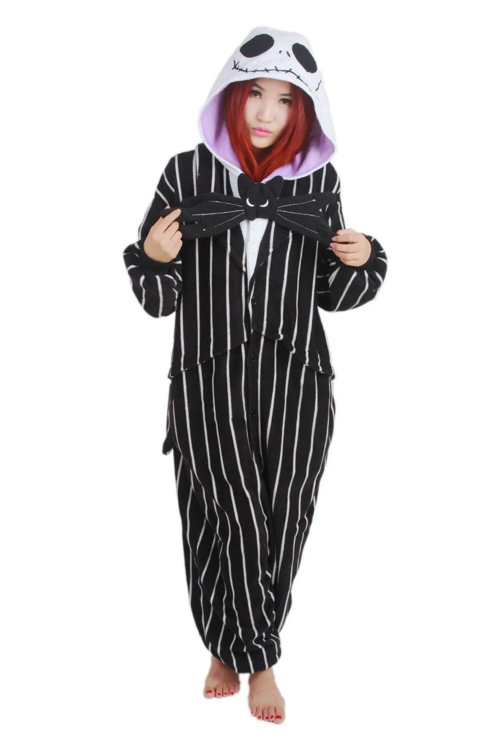 Black Jack Hoodies Kigurumi Costume Onesies Pajamas