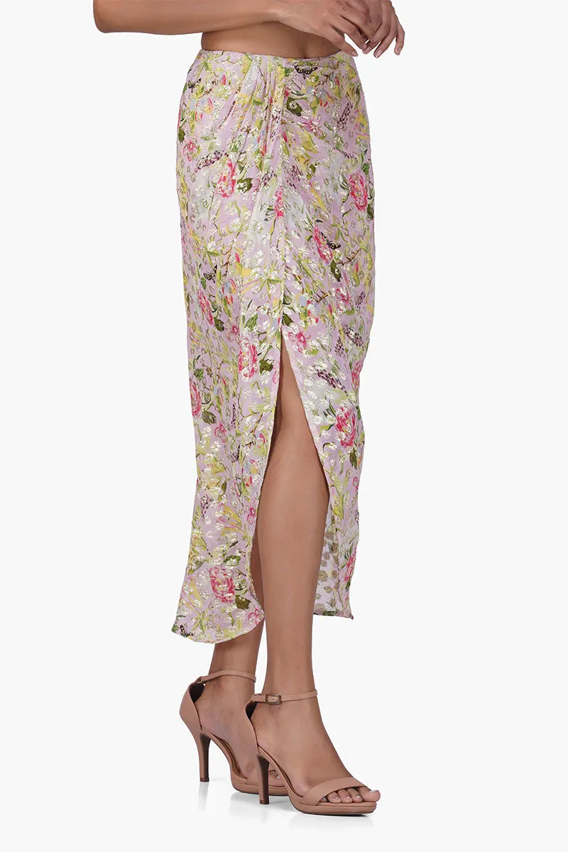 Blooming Dale Lurex Skirt