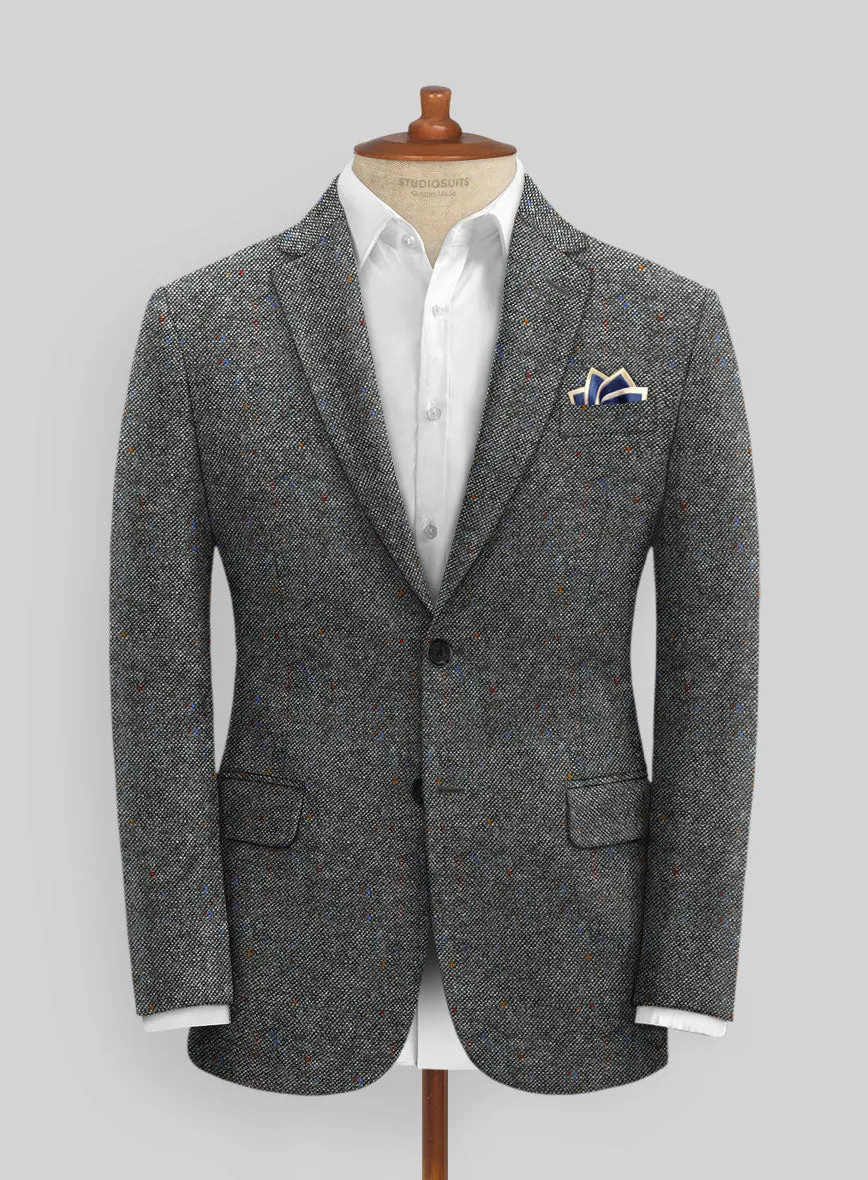 Caccioppoli Donegal Gray Tweed Suit