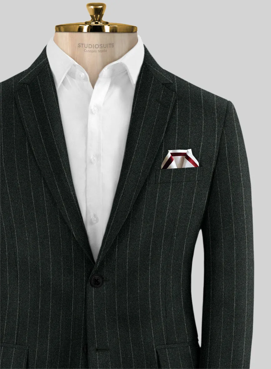 Caccioppoli Udia Dark Green Wool Suit