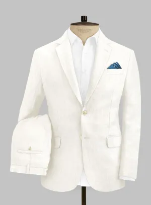 Campari Cream Linen Suit