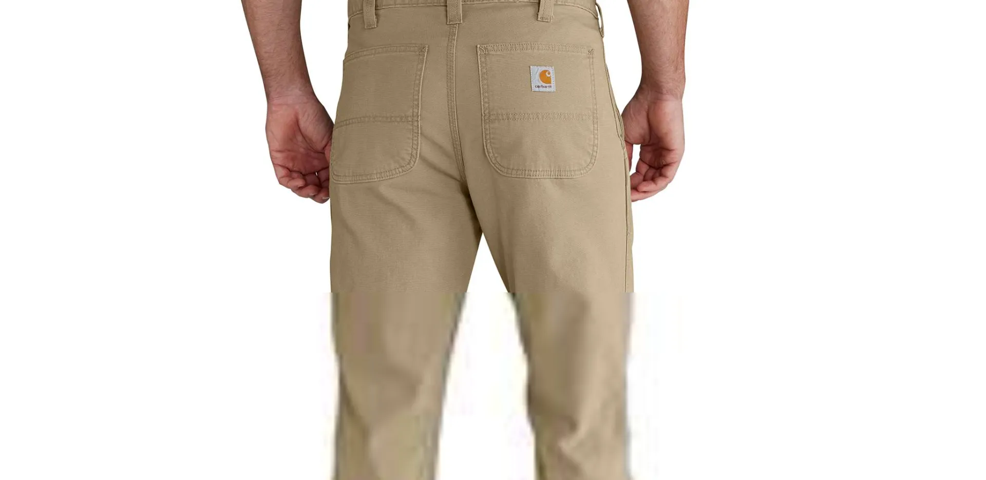 Carhartt Rigby Rugged Flex Straight Leg Work Pant in Dark Khaki