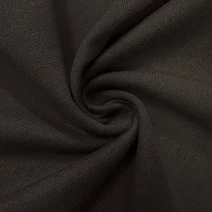 Dark Brown French Terry Knit Fabric