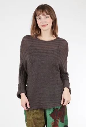 Gemma Sweater, Dark Roast