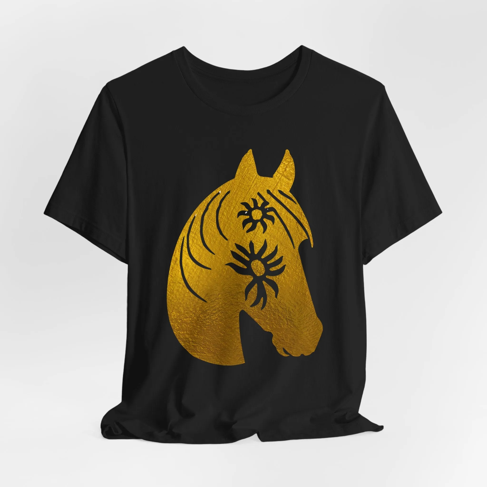 Golden Horse Lover Tee 👕 [So soft]