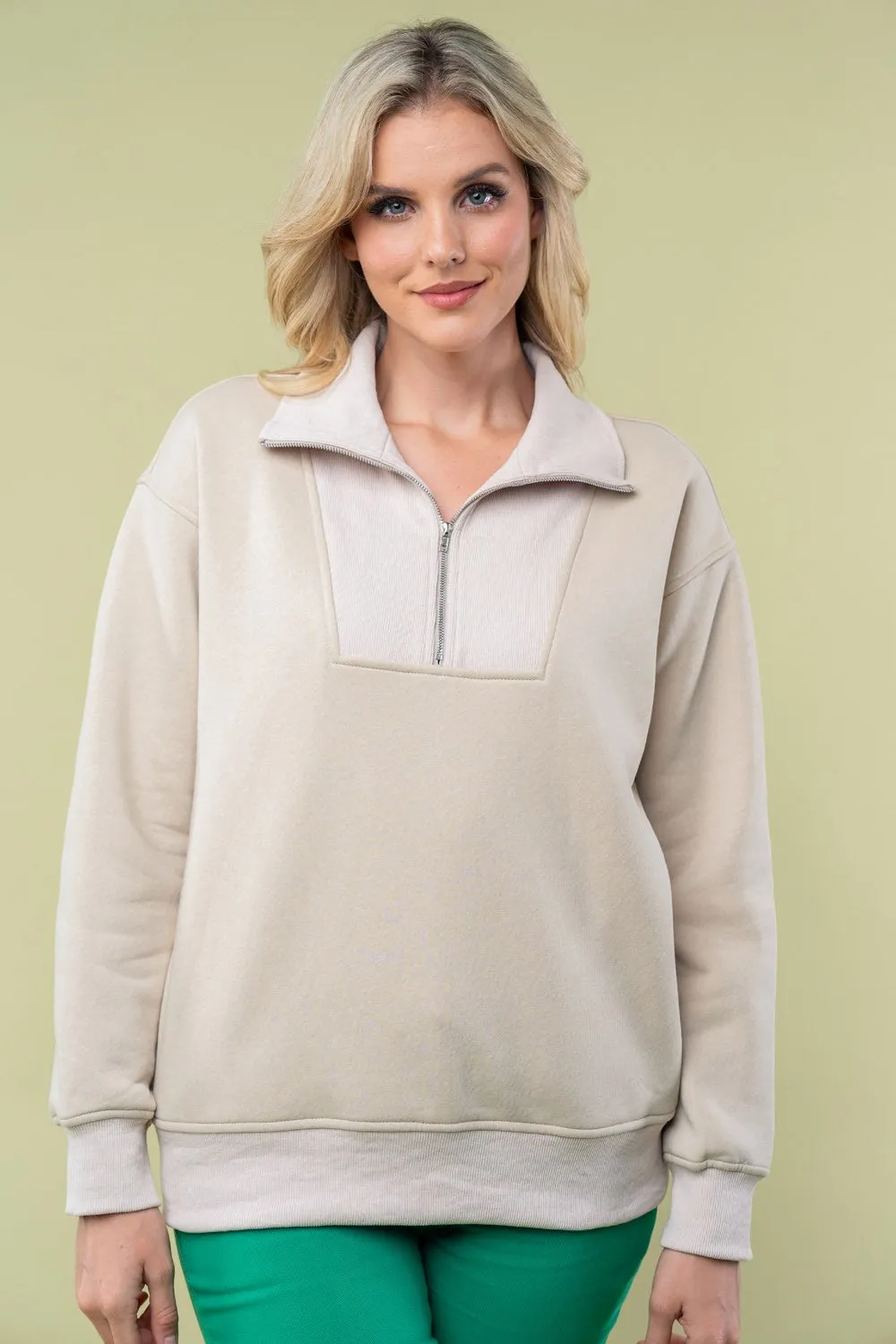 Half Zip Pullover