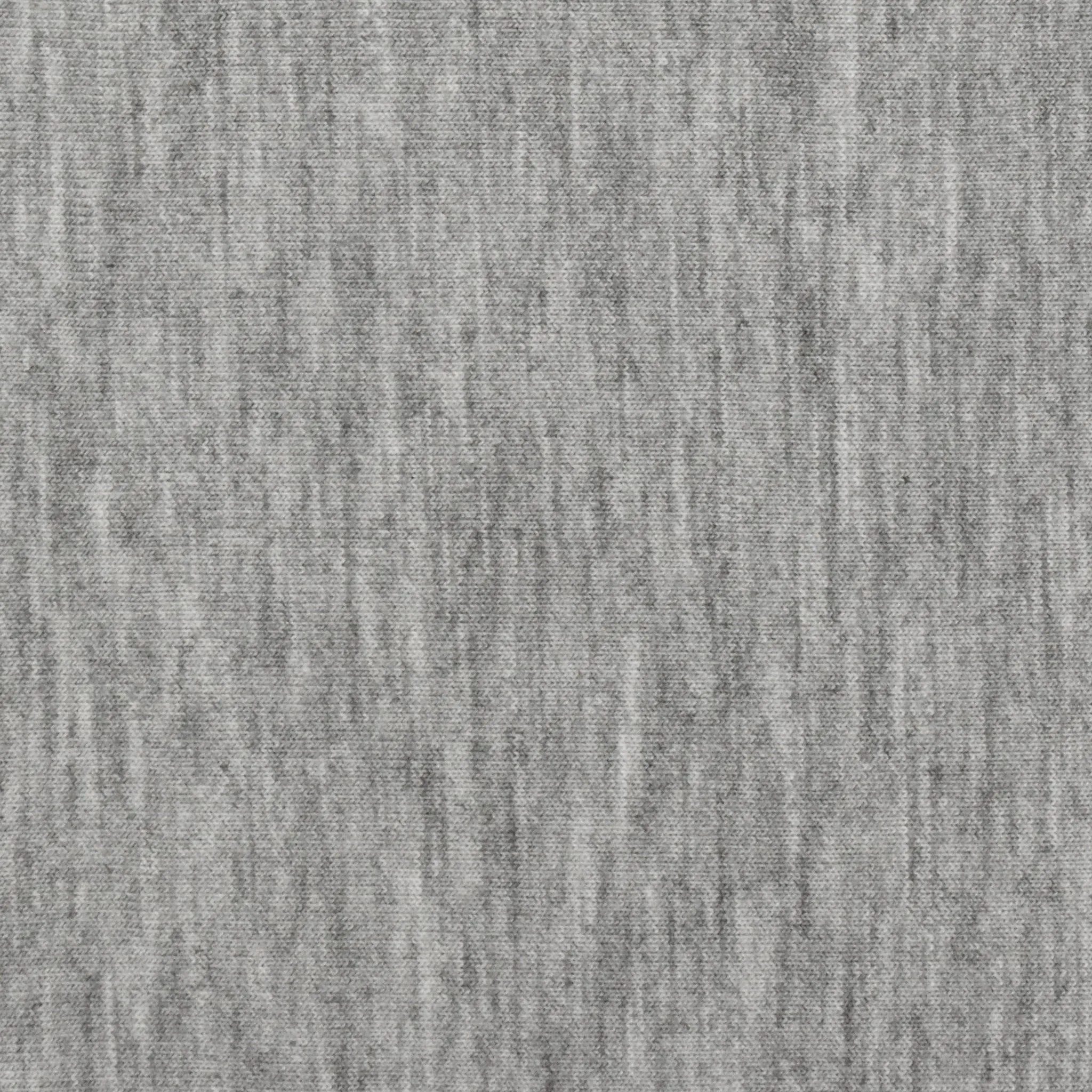 Heather Gray Rayon Stretch Jersey Knit Fabric