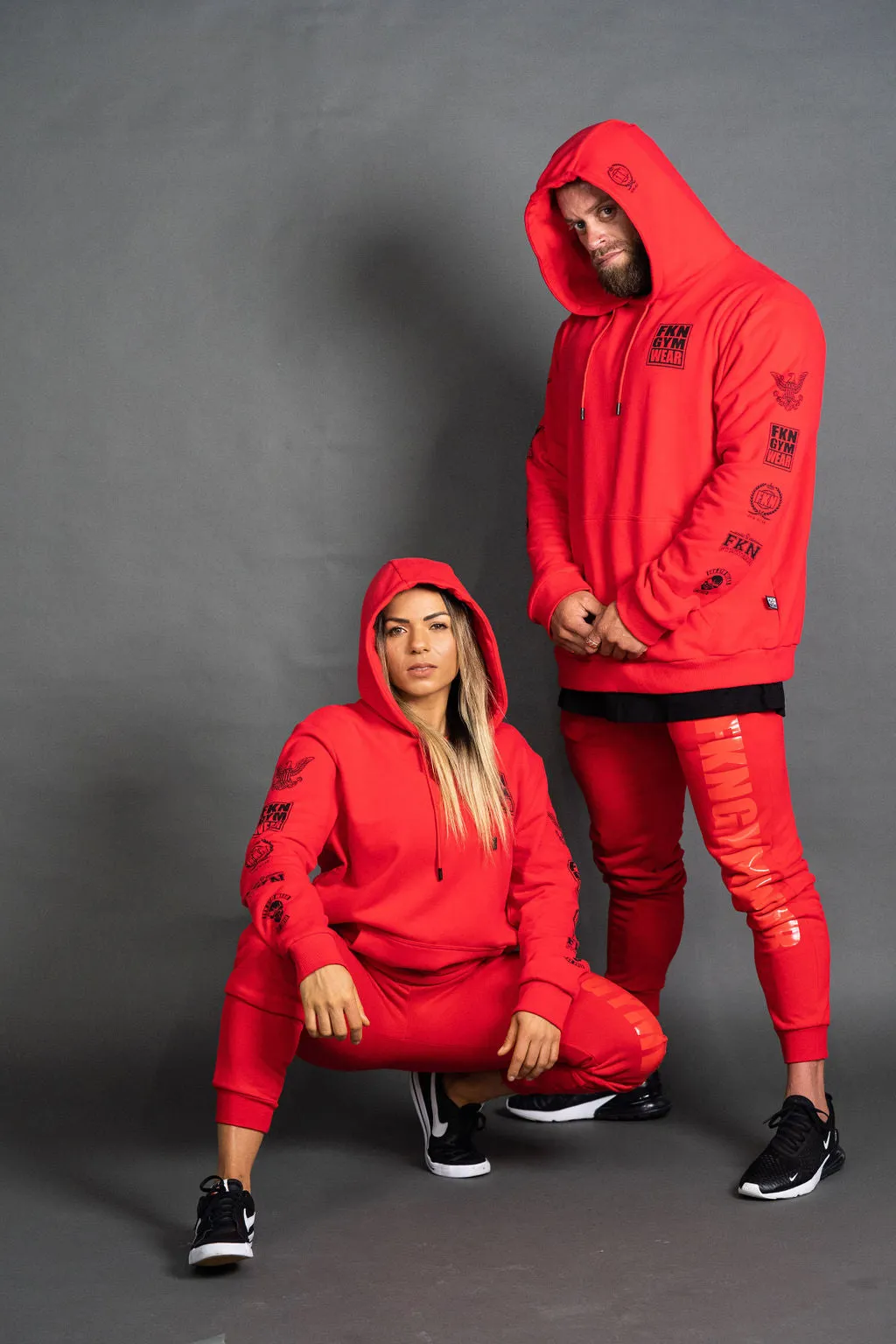 Heist | Women's Gym Hoodie | Red