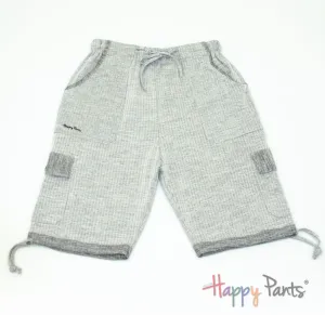 Herringbone White Men Boardshorts