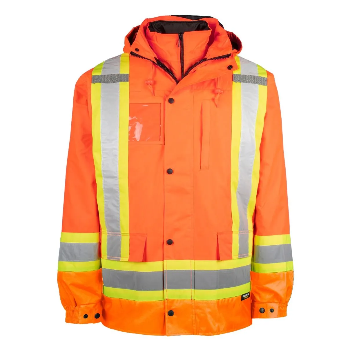 Hi-Vis 7-In-1 Jacket by TERRA Workwear - Style 116501