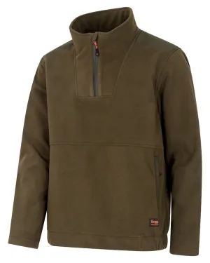 Hoggs Green King II 1/4 Zip Bonded Fleece