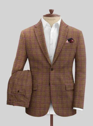 Italian Valmi Checks Tweed Suit