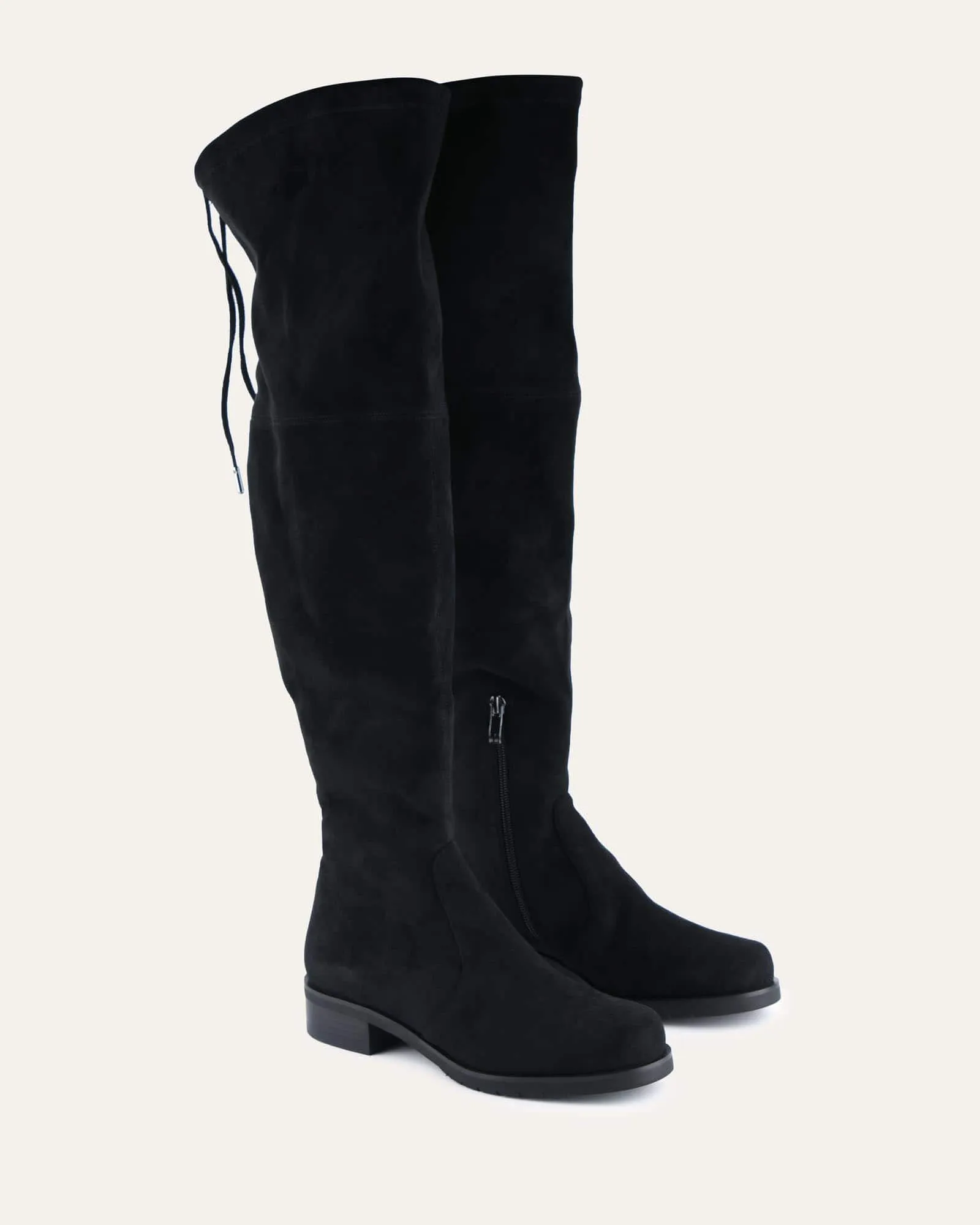 JOSIE OVER THE KNEE BOOTS BLACK