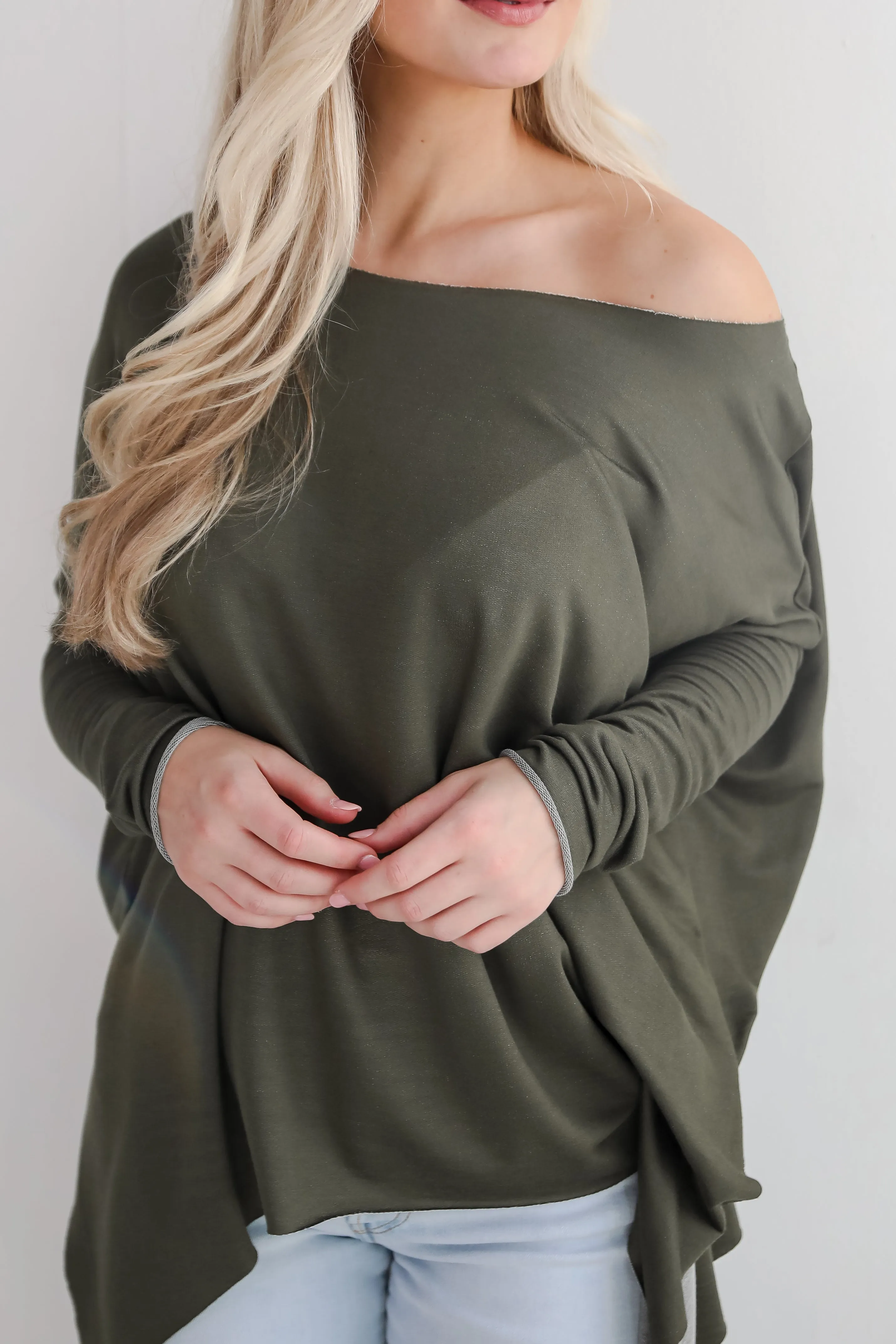 Juliette Oversized Top - DU DEAL