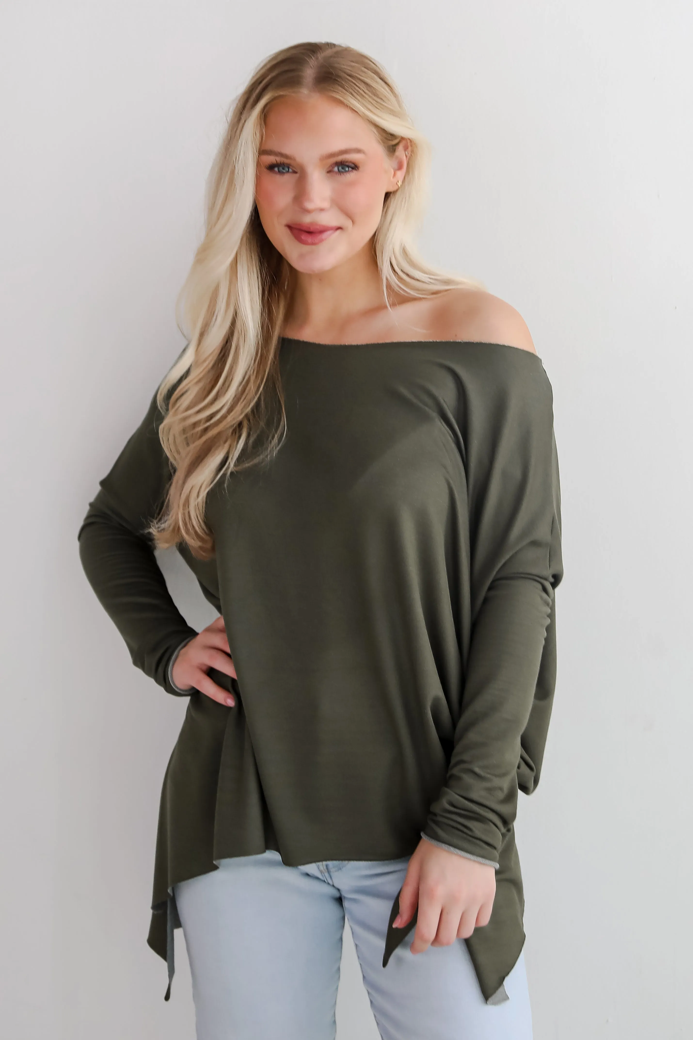 Juliette Oversized Top - DU DEAL