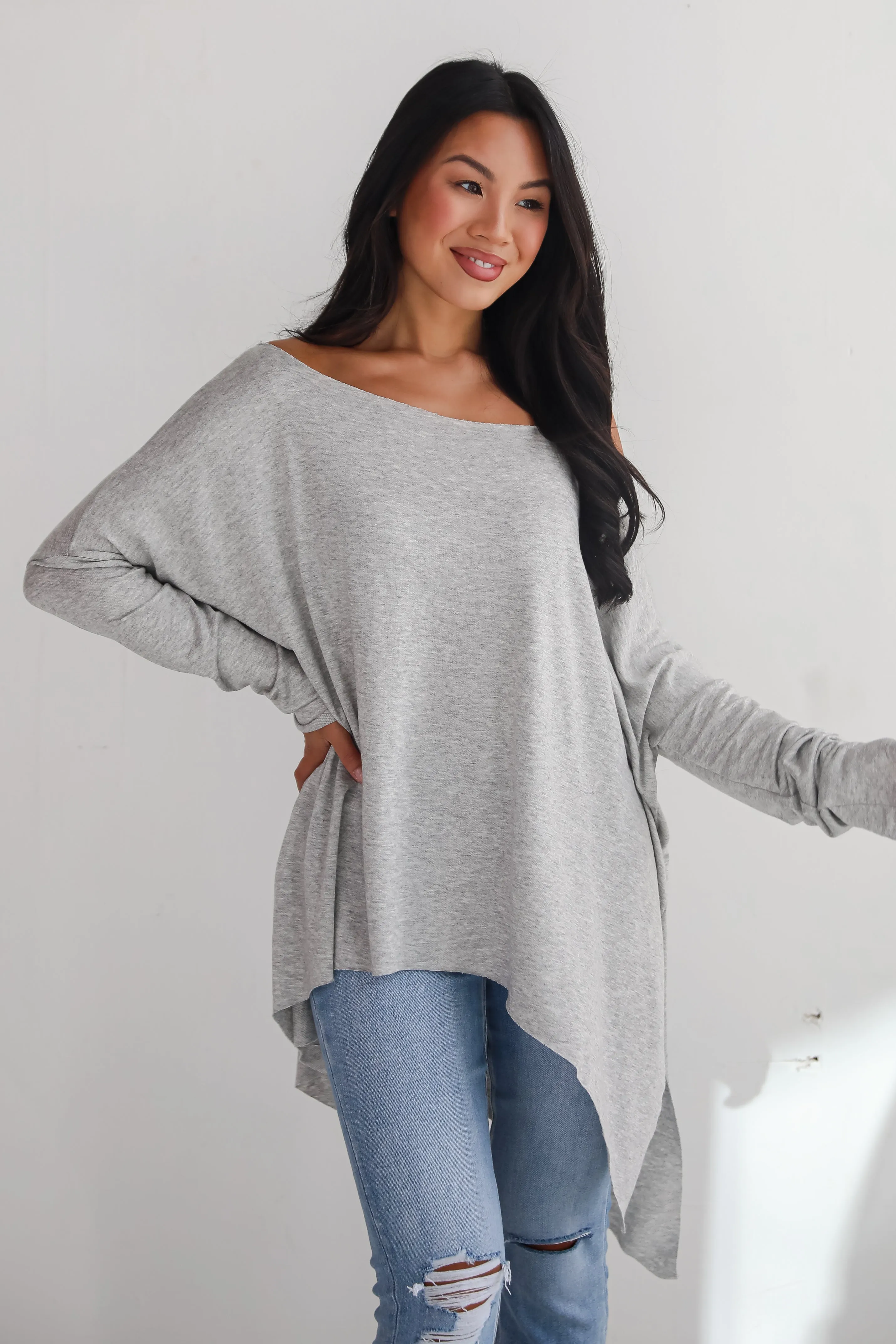 Juliette Oversized Top - DU DEAL