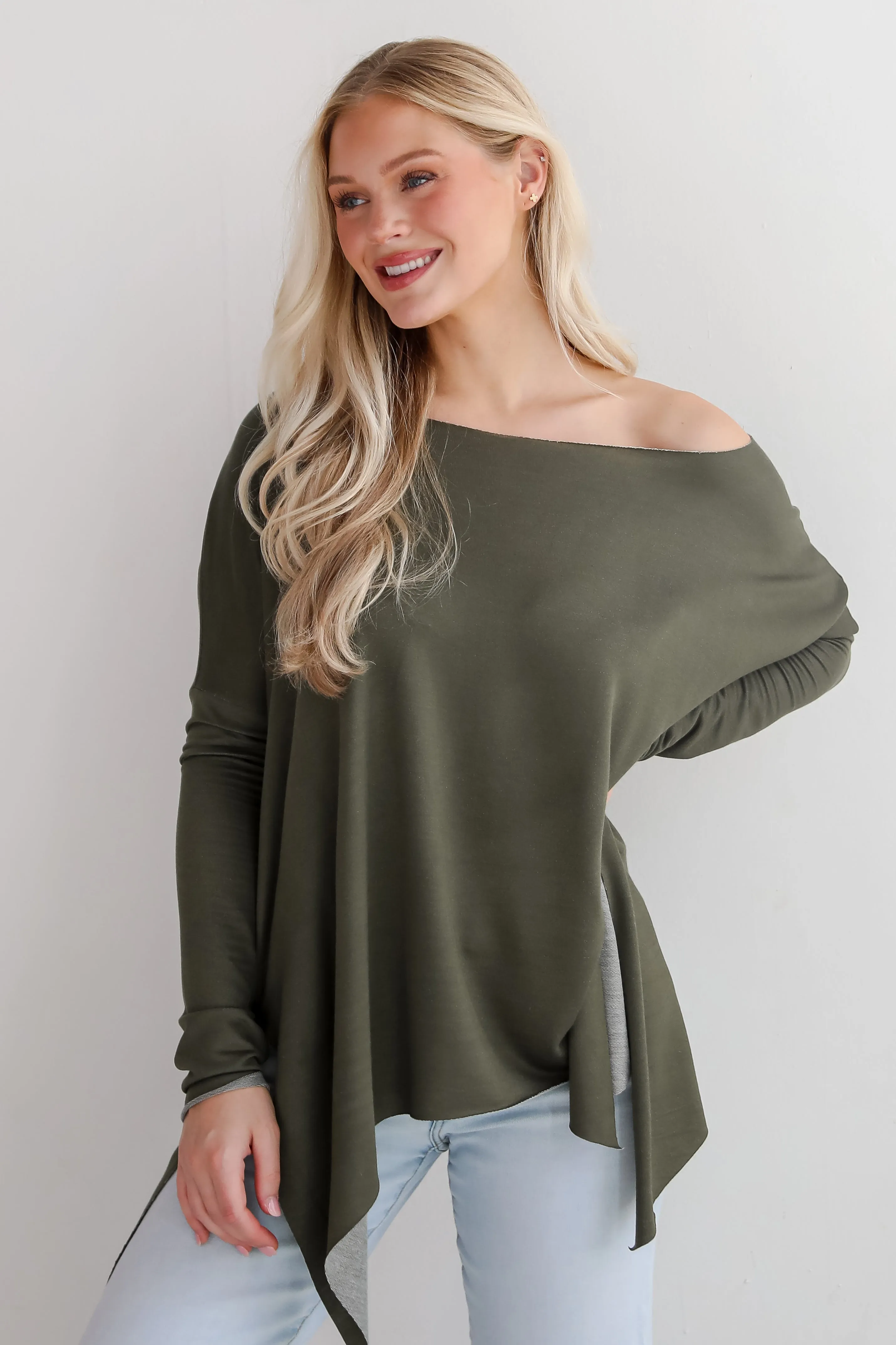 Juliette Oversized Top - DU DEAL