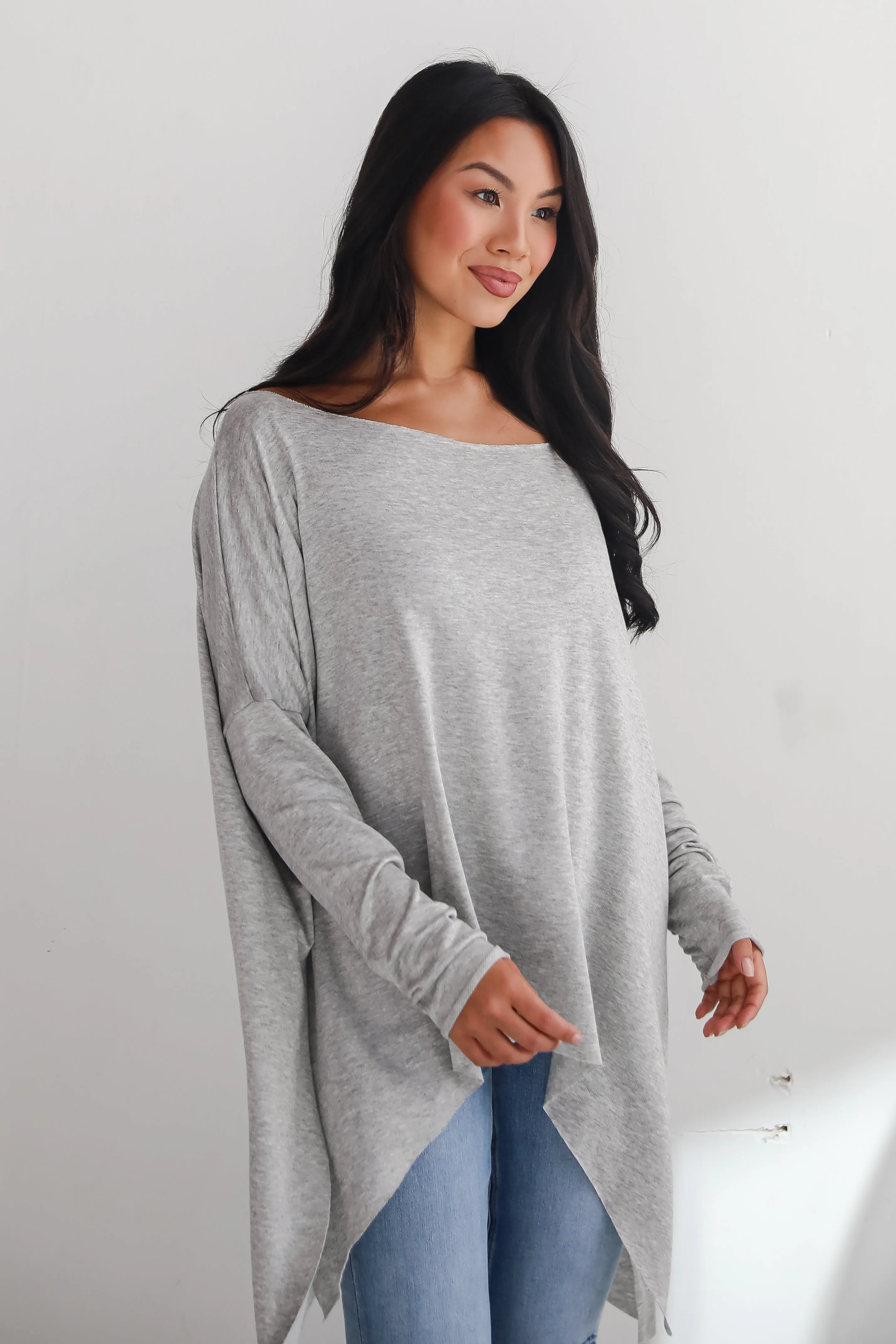 Juliette Oversized Top - DU DEAL