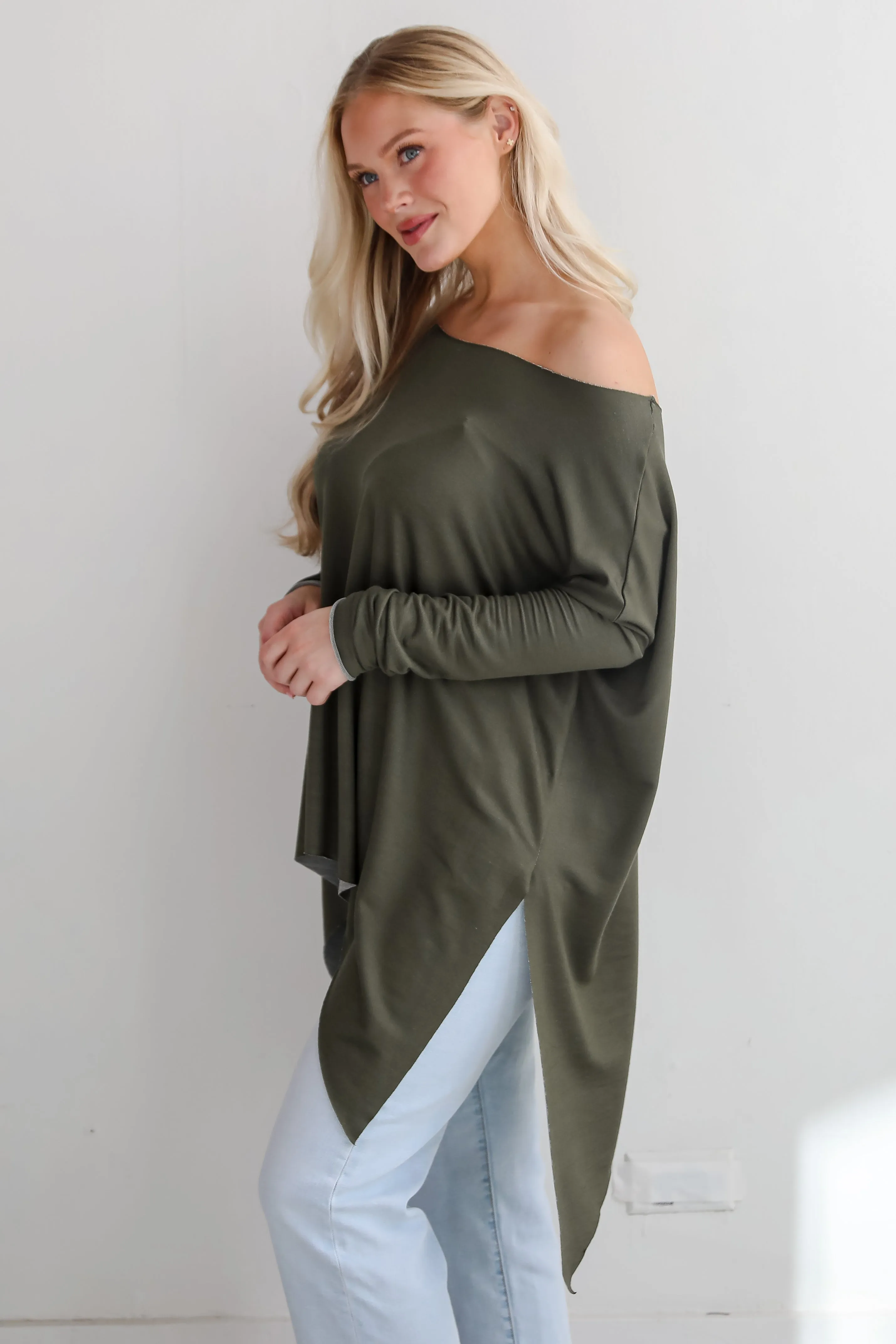 Juliette Oversized Top - DU DEAL