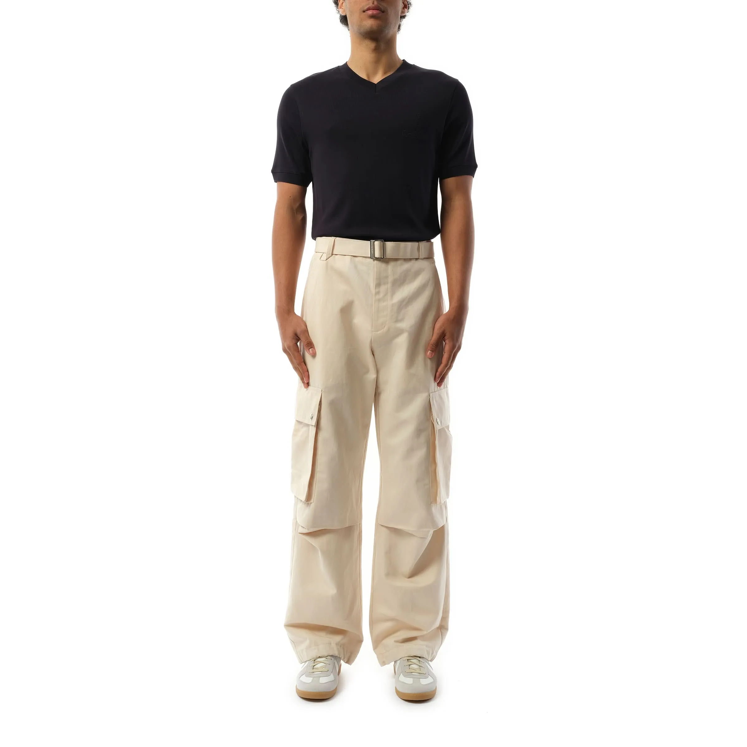 Le Cargo Pants in Beige