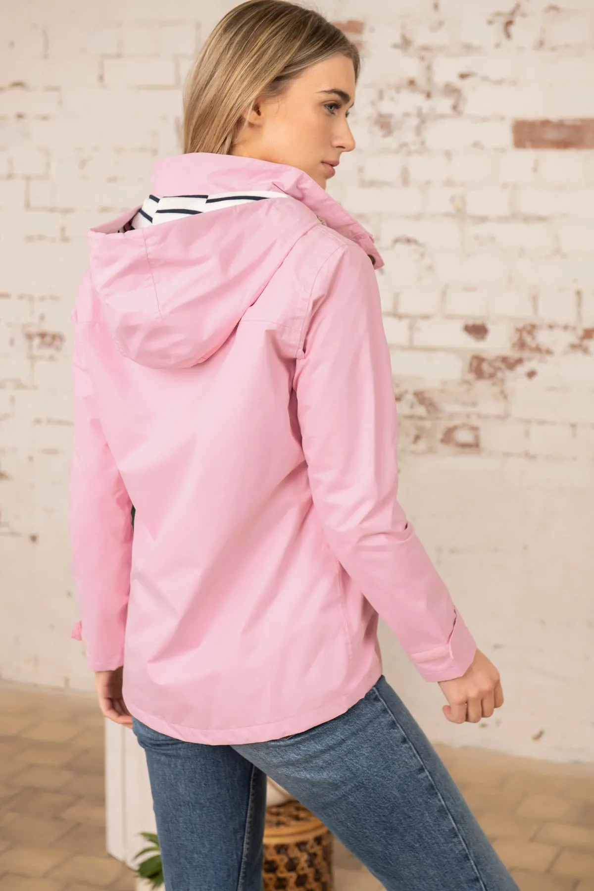 Lighthouse Waterproof Beachcomber Jacket Pink Lady