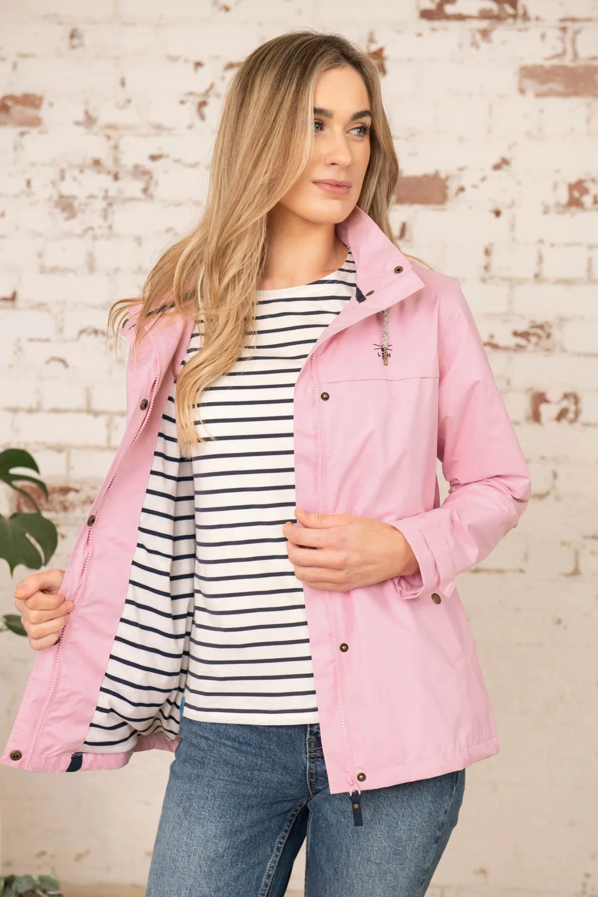 Lighthouse Waterproof Beachcomber Jacket Pink Lady