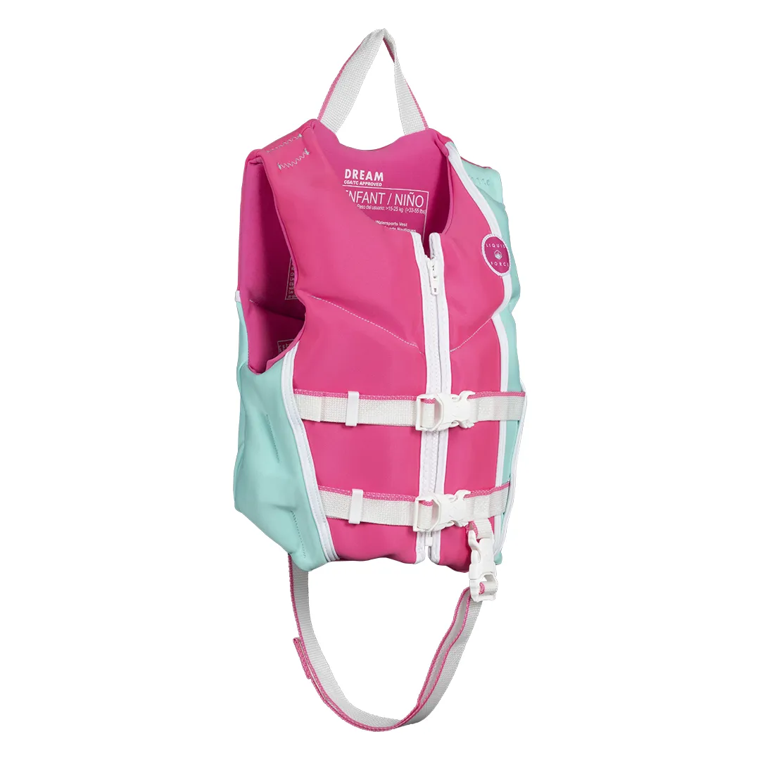 Liquid Force Dream Child CGA Lifevest 30-50lbs.