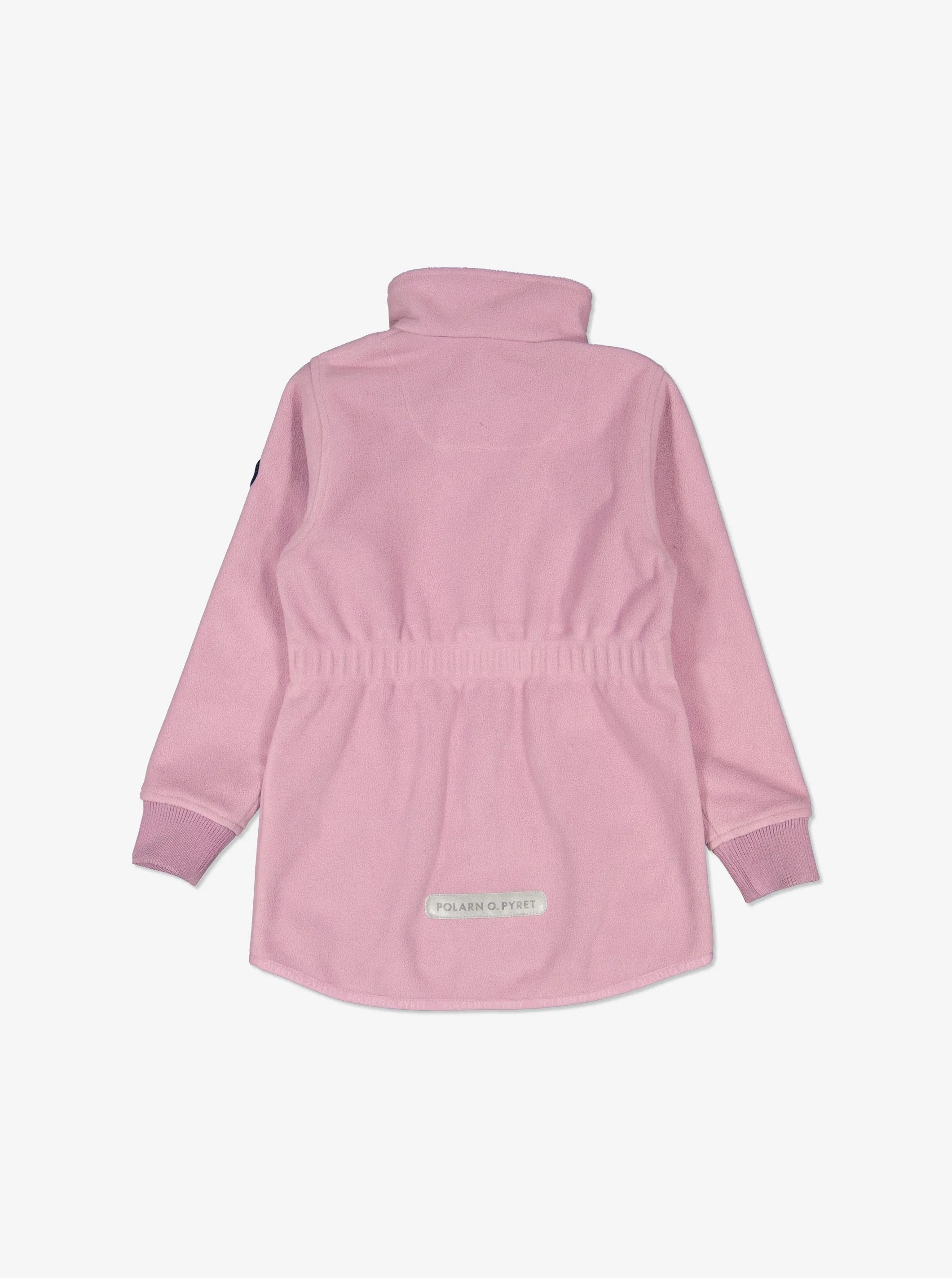 Longline Waterproof Fleece Kids Jacket