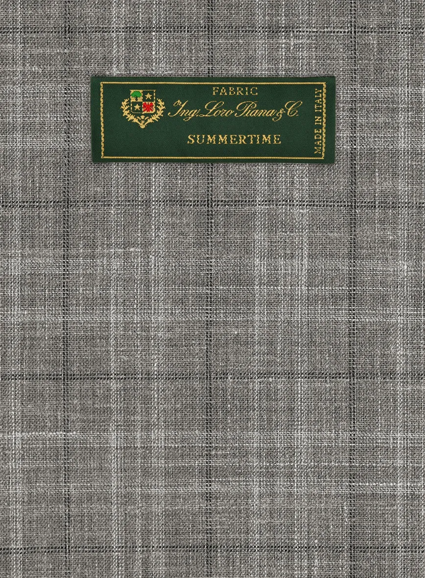 Loro Piana Santos Wool Silk Linen Suit