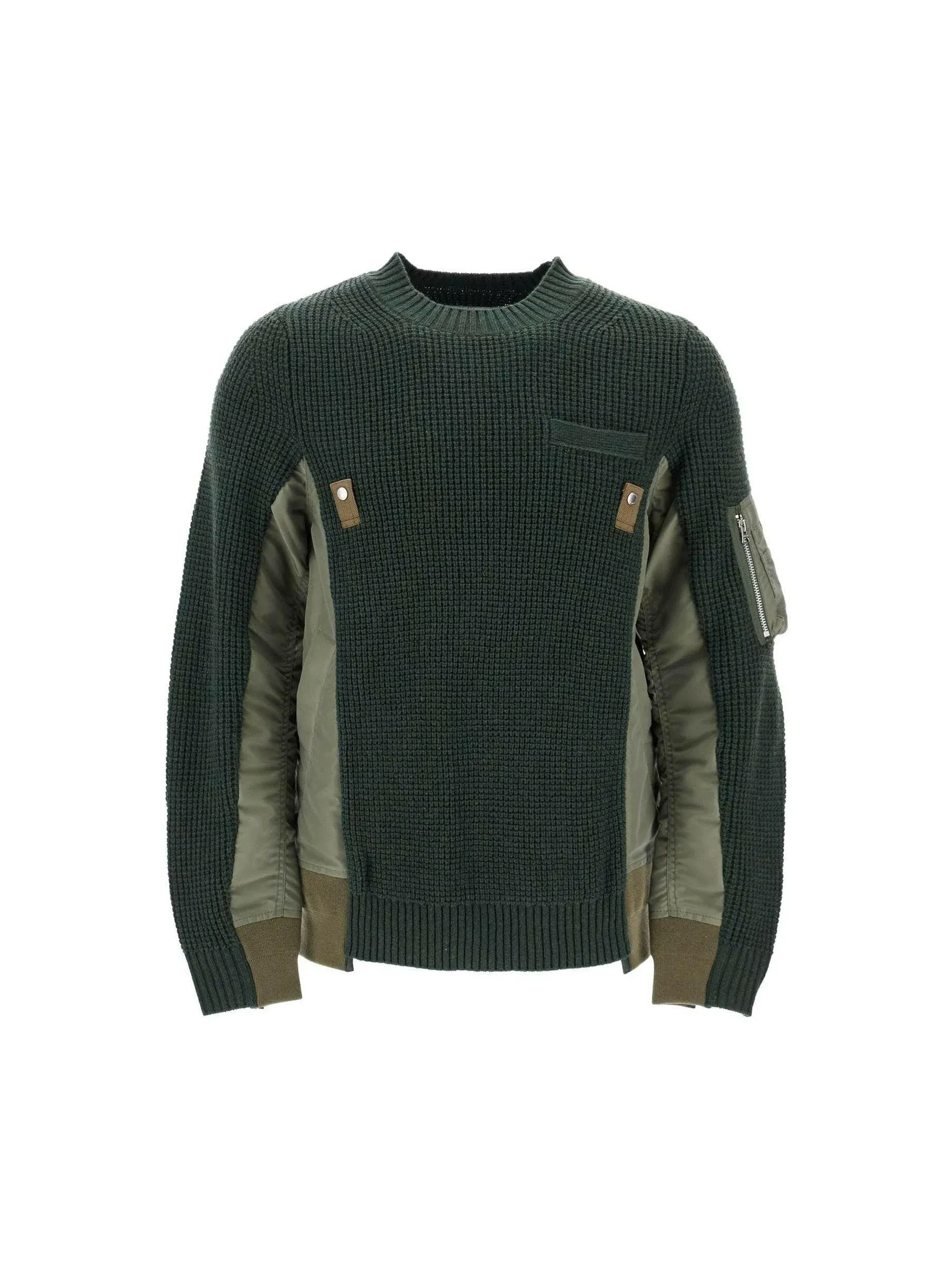 MA-1 Wool Knit Sweater