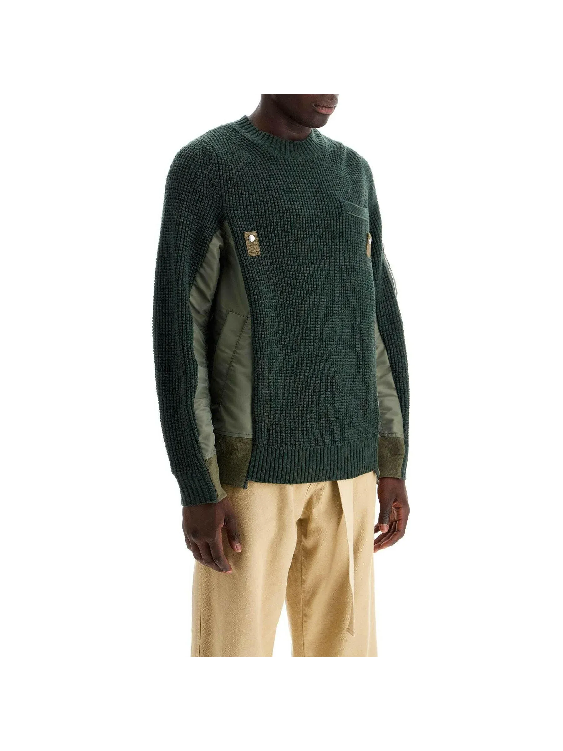 MA-1 Wool Knit Sweater