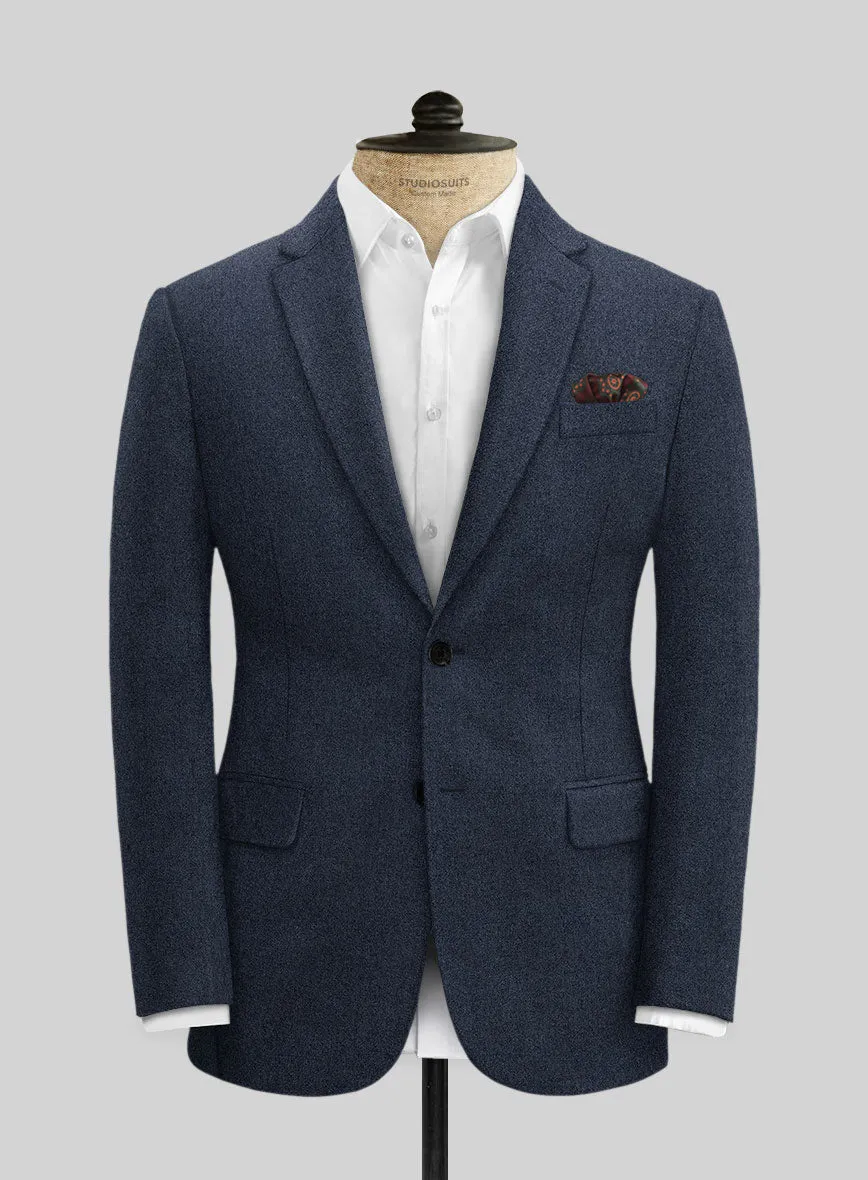 Naples Dark Indigo Tweed Suit