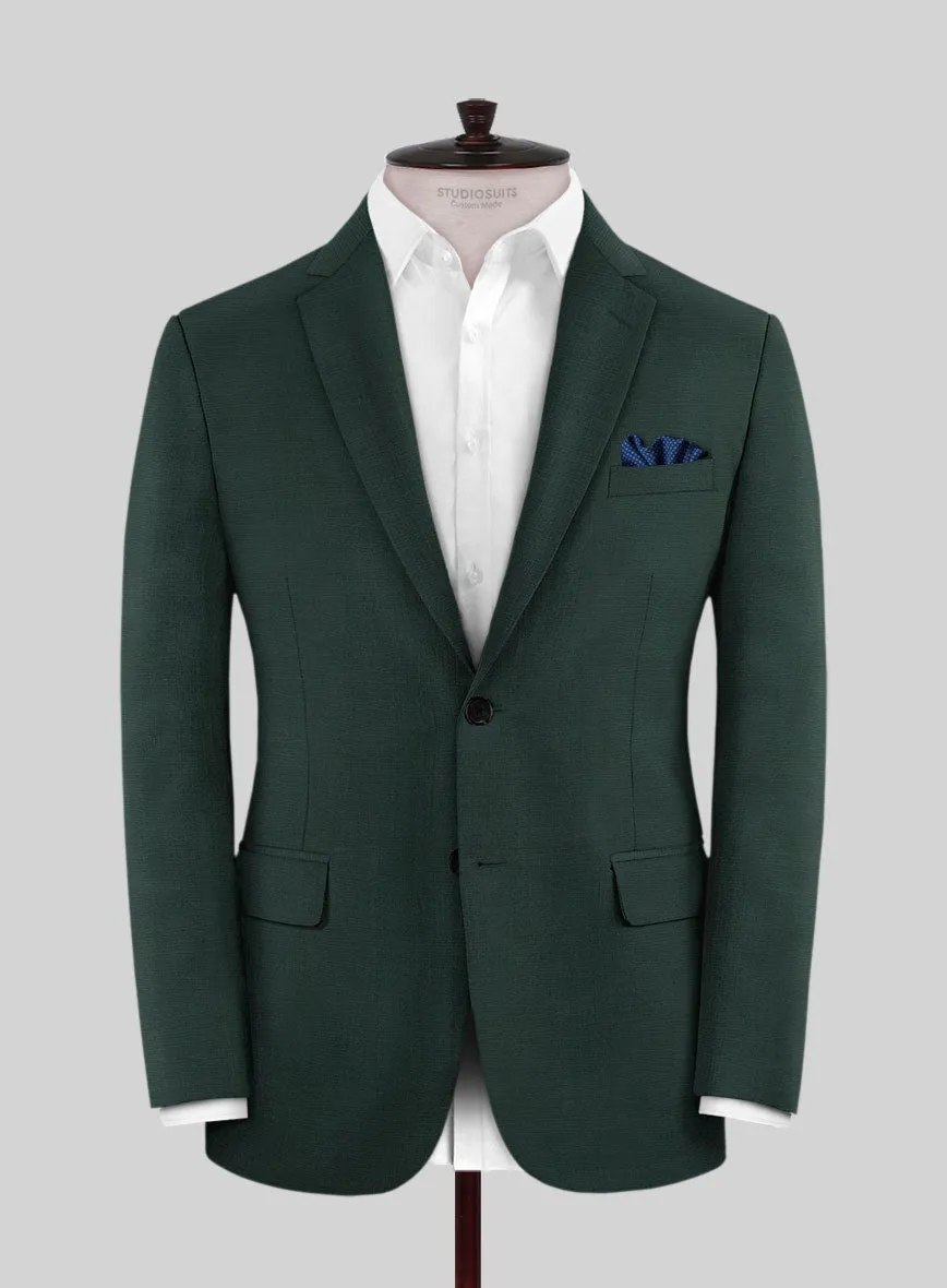 Napolean Intense Green Wool Suit