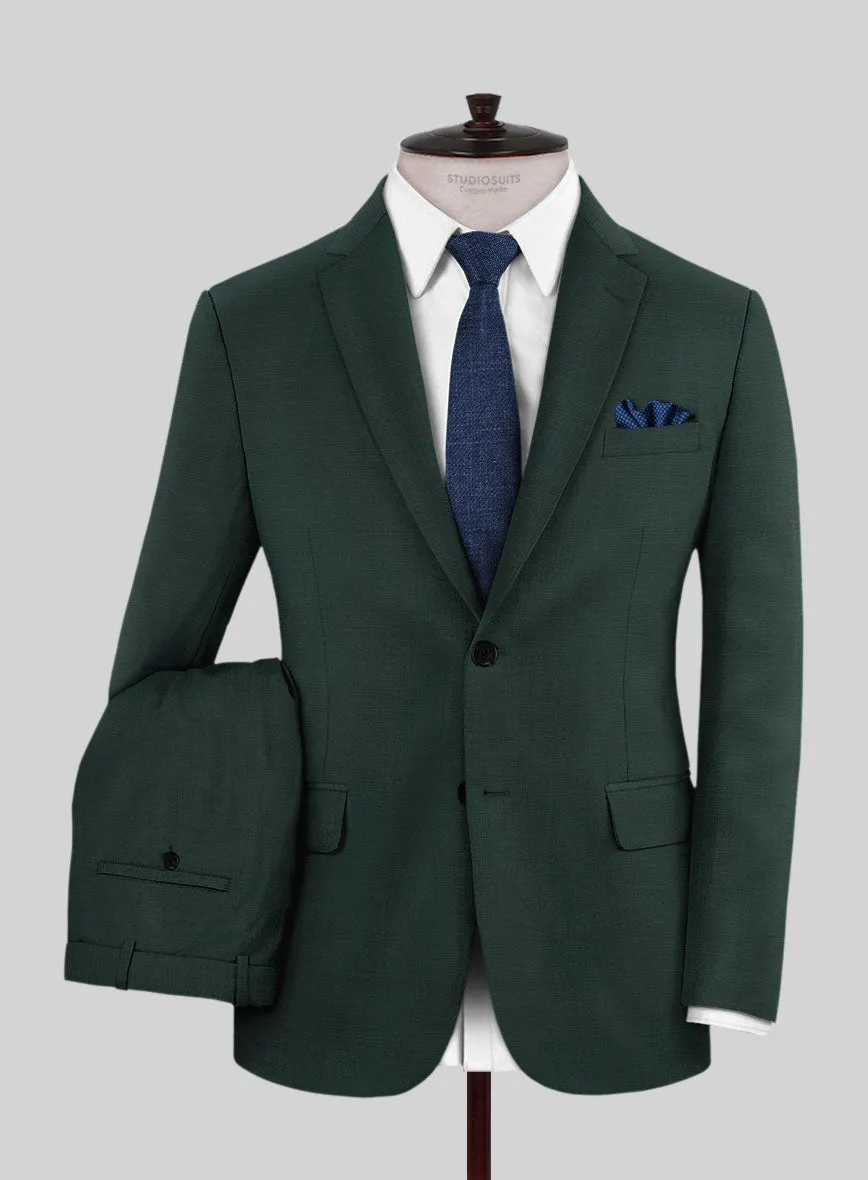 Napolean Intense Green Wool Suit