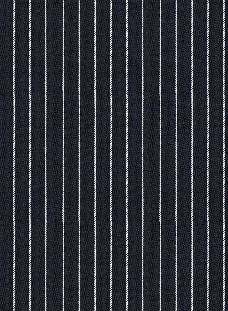 Napolean Isaura Stripe Blue Wool Suit