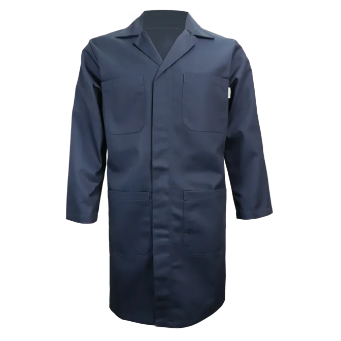 Navy Shop Coat by GATTS Workwear - Style 795