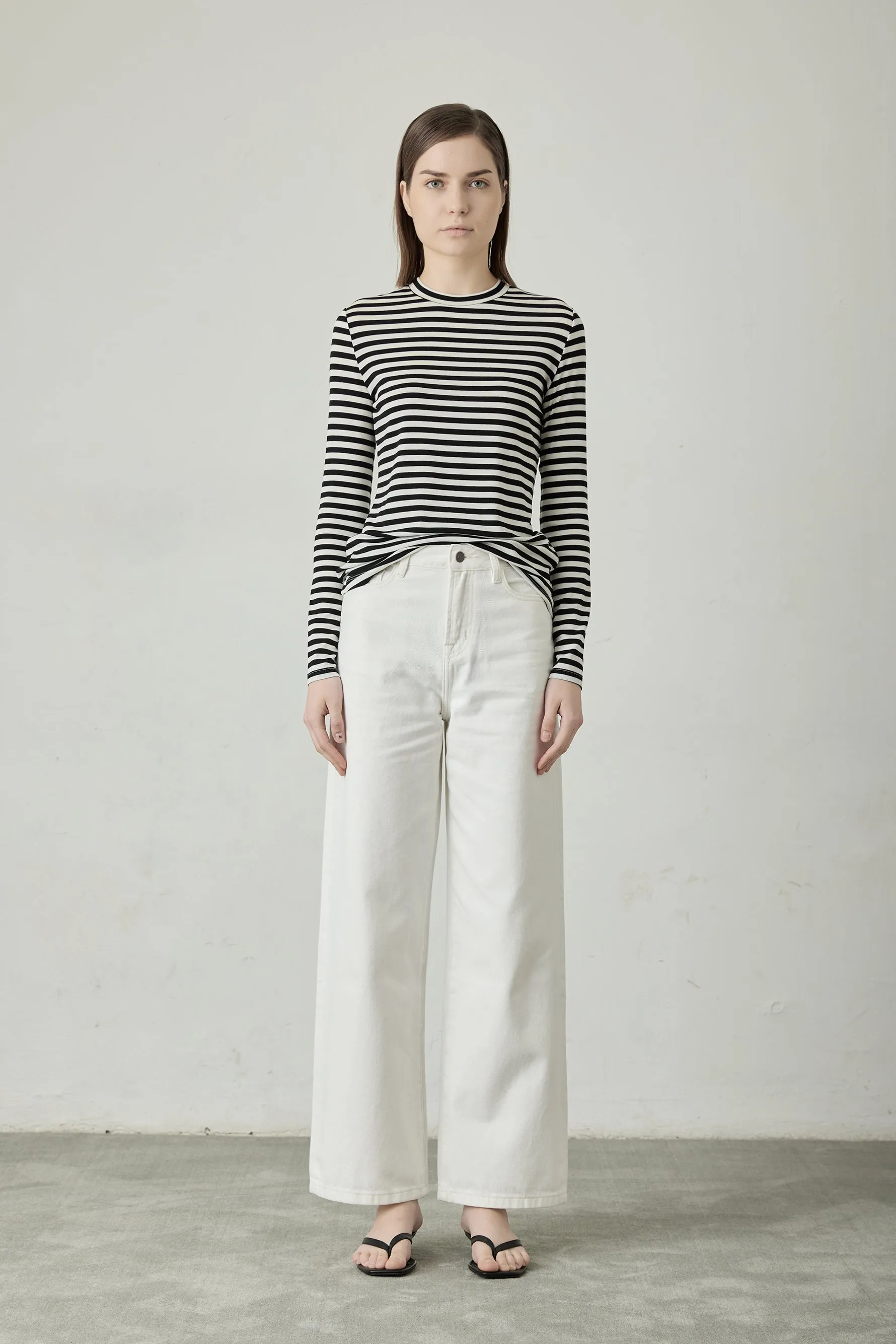 NICO TENCEL ultra-soft top (Black stripe)