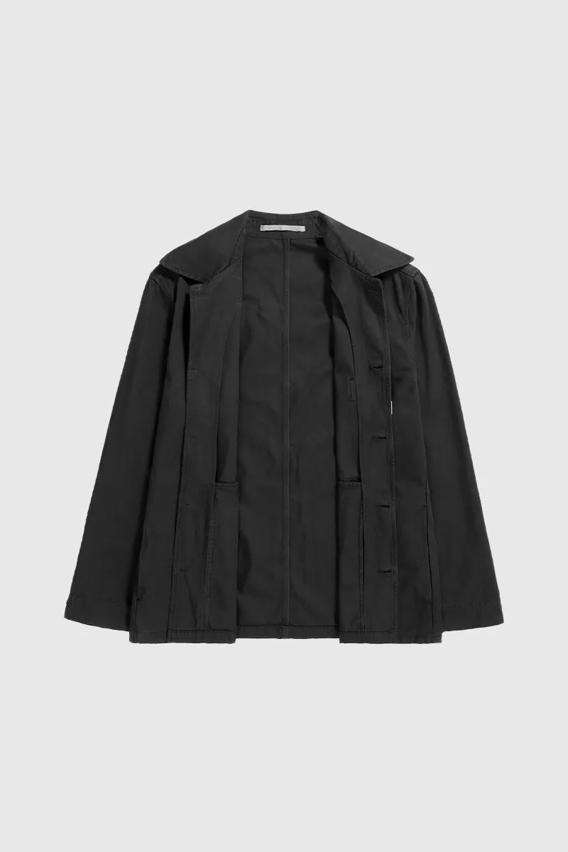 Norse Standard Twill Overshirt - Black