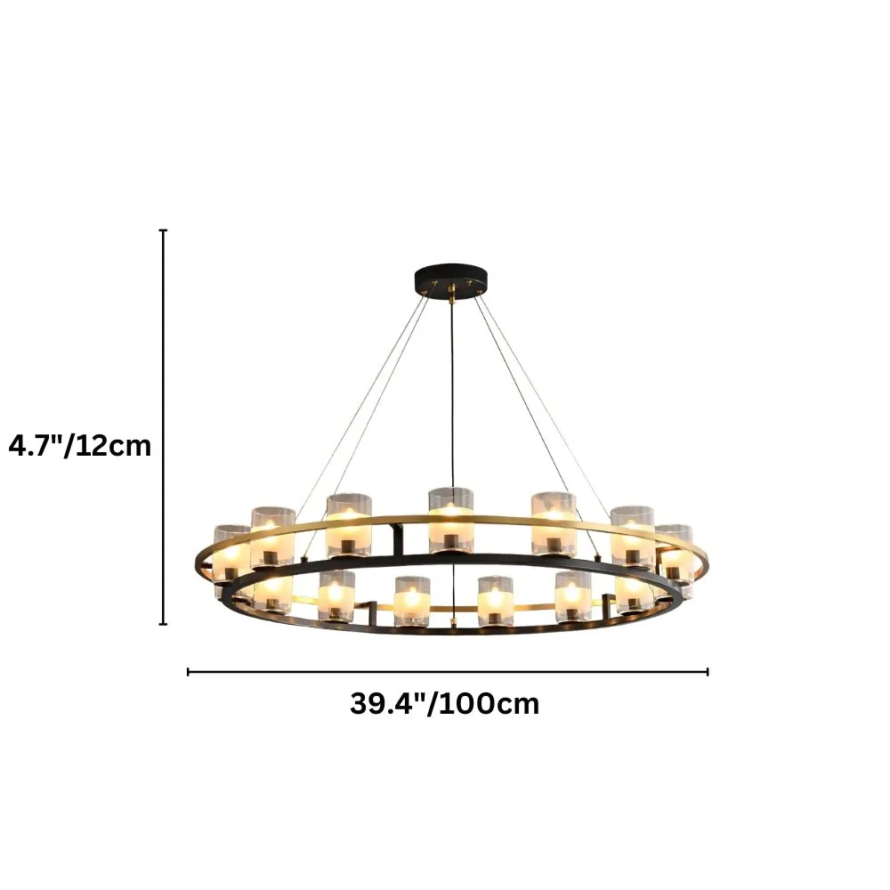 Opaline Chandelier