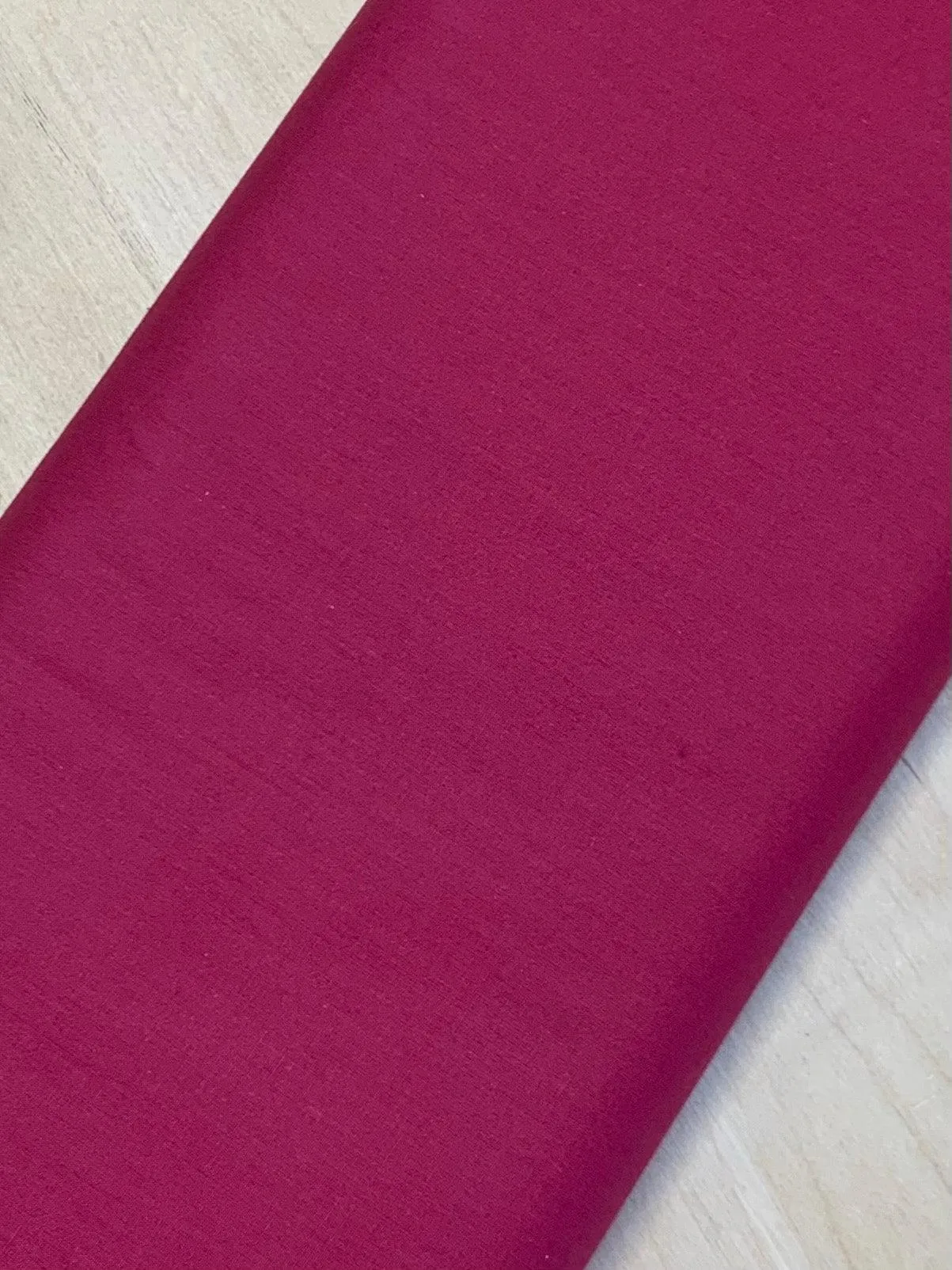 Organic Cotton Poplin Fabric - Solid Colours